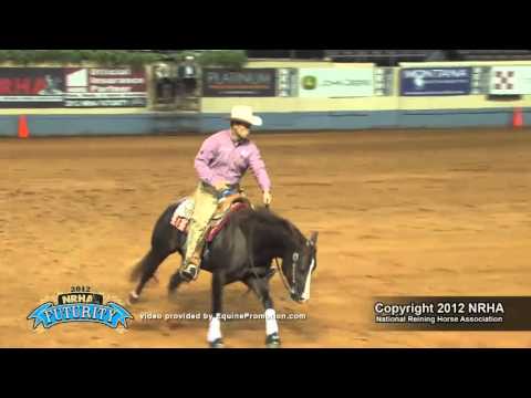 Rebas Best Step Yet ridden by Todd Sommers - 2012 NRHA Futurity (Second Go)