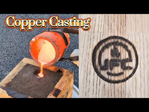 Casting Copper Stamp -(Sand Casting)