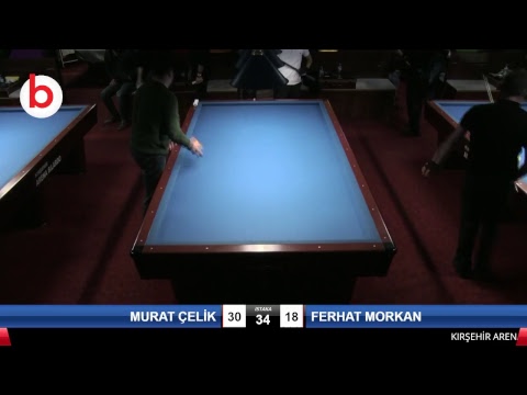 MURAT ÇELİK & FERHAT MORKAN Bilardo Maçı - 4. NEŞET ERTAŞ TURNUVASI-2.TUR