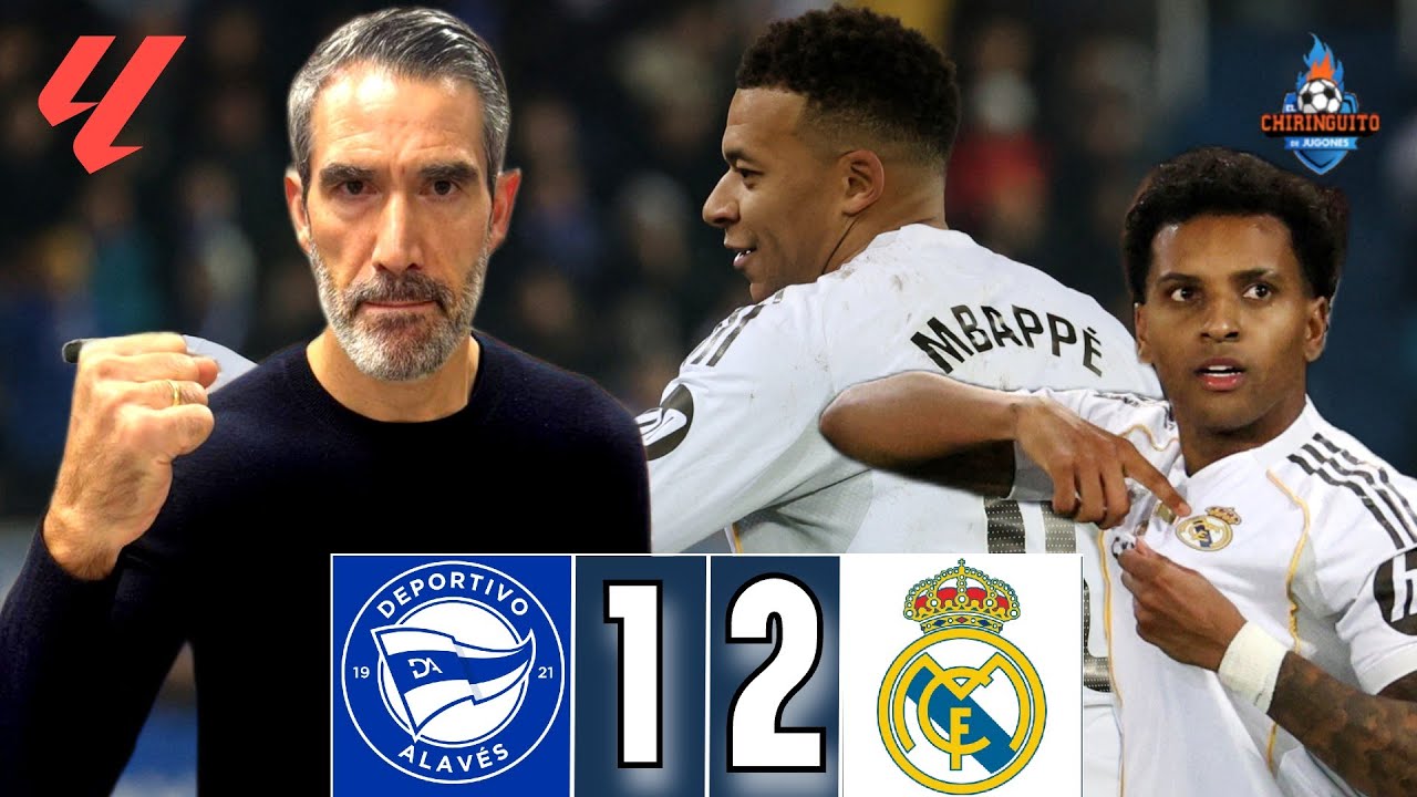 🤯 ¡XABI ALONSO se SALVA 'IN EXTREMIS' EN MENDIZORROZA! | Resumen Alavés 1-2 Real Madrid