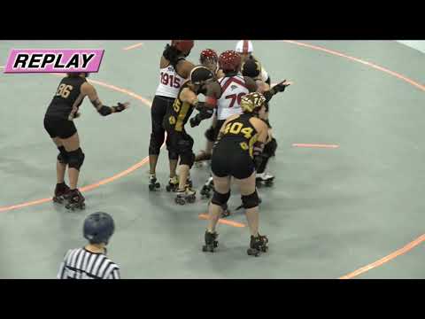 2018 International WFTDA Playoffs - Atlanta Game 14: Atlanta Rollergirls v Bay Area Derby