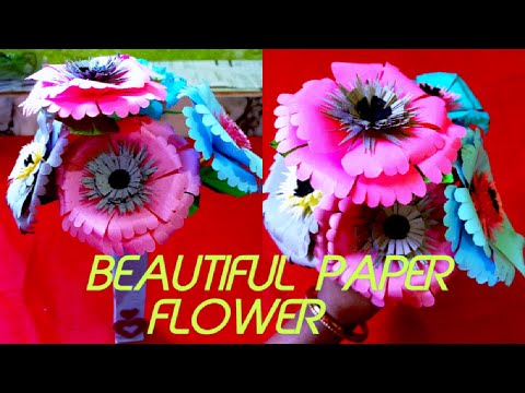 Beautiful Paper Flower Making Ideas  / Paper Craft