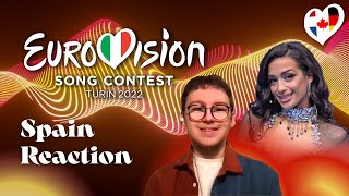 SloMo by Chanel | Spain Eurovision 2022 Reaction