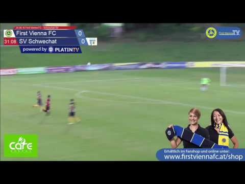 26.08.16 First Vienna FC - Schwechat SV - Highlight  (1. Halbzeit / 31:12) am 26.08.2016 19:35