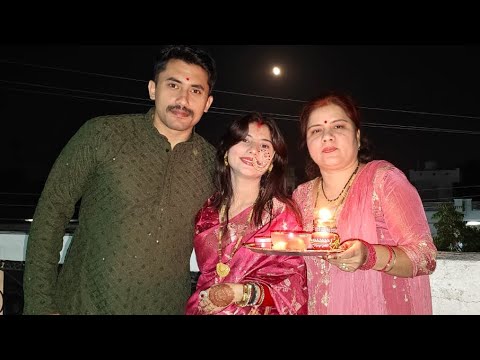 Our Karvachauth ❤️ Aur coco ka gift ✨