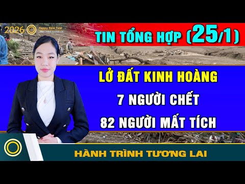 Tin Tổng Hợp (25/1): TQ: Binh biến không thành. Quân Mỹ đến Campuchia. Sạt lở đất: 82 người mất tích