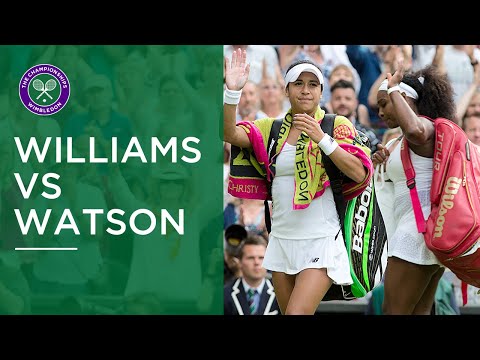 Best points from Serena Williams vs Heather Watson | The Greatest Championships