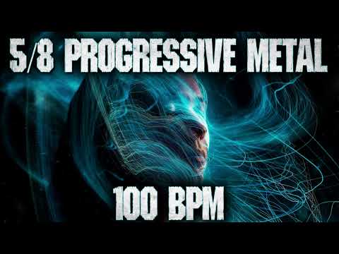 🥁 Progressive Metal Style Drum Track 100 BPM | Free WAV Download