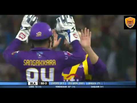 Saqlain Mushtaq bowling | Against Sachin Tendulkar | In 2015