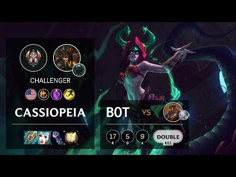 Cassiopeia Bot vs Viktor - NA Challenger Patch 10.7