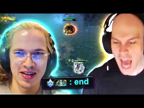 Mason meets Topson in Ranked and this happens..,