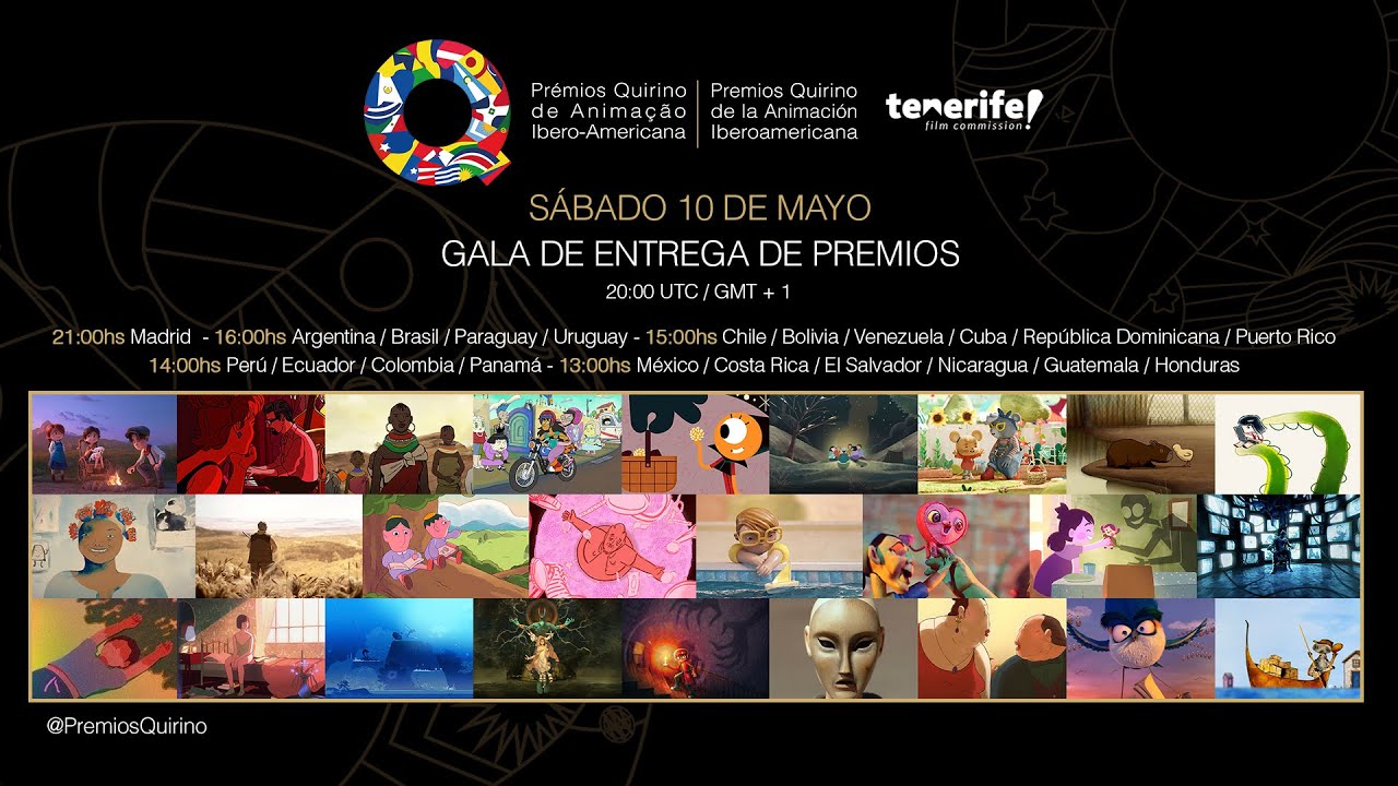 Premios Quirino reúnen en Tenerife a los principales protagonistas de la animación iberoamericana