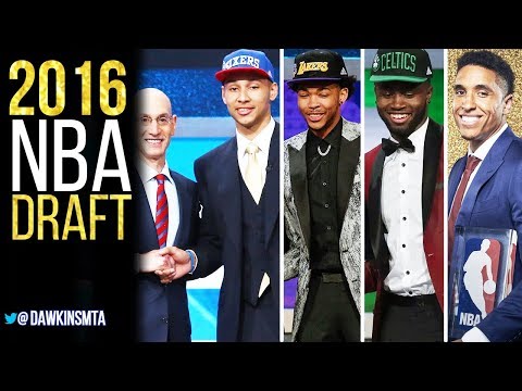 2016 NBA Draft Highlights - Selections Of B.Simmons, B.Ingram, J.Brown, ROY Brogdon At #36!