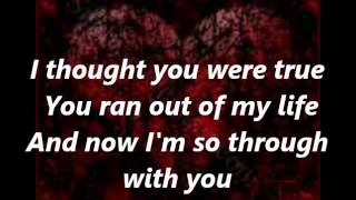 Avant-Seperated lyric