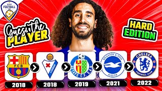 GUESS THE FOOTBALL PLAYER BY THEIR TRANSFERS - HARD EDITION | FOOTBALL QUIZ 2025