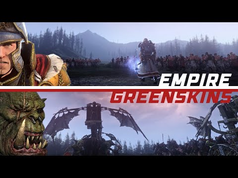 The EMPIRE Defends Against The GREENSKIN Horde  | Total War: Warhammer 2 | Total Cinematic War