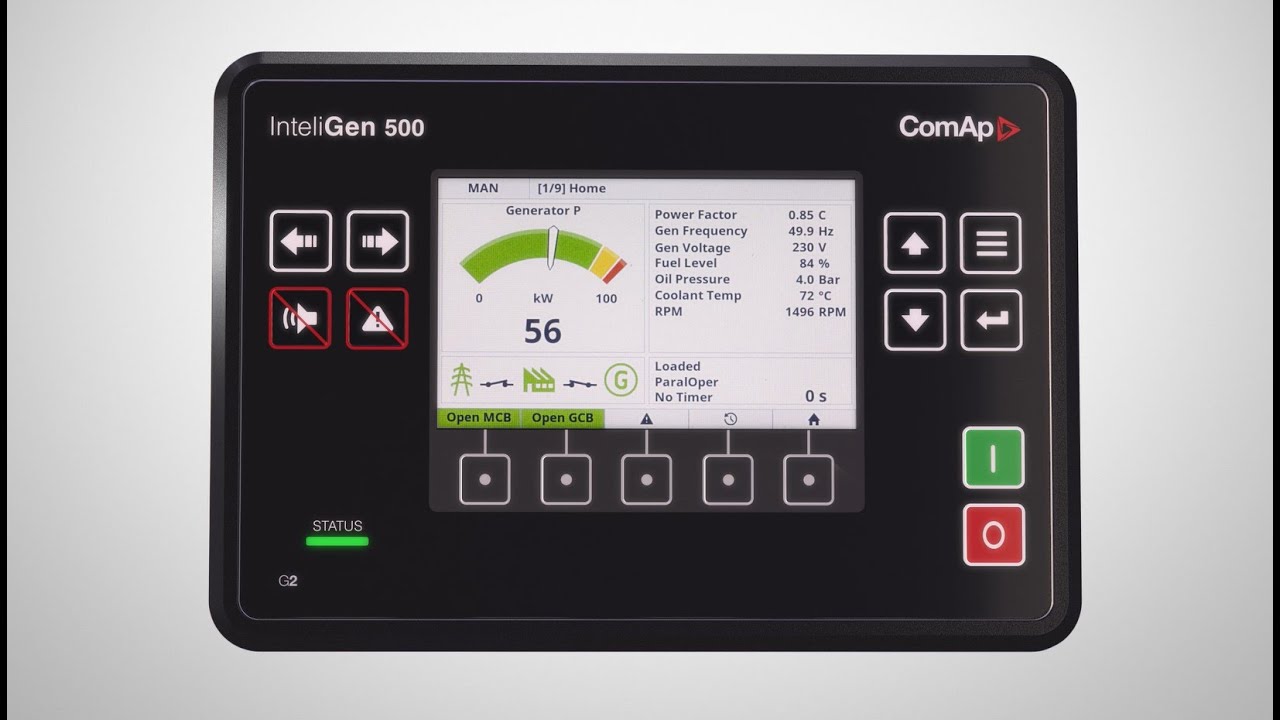 InteliGen500 G2 - The new generation of advanced paralleling gen-set controller