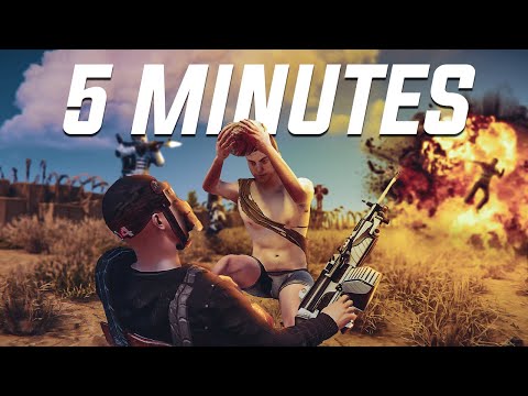 Rust - ROCK TO M249 IN 5 MINUTES (Movie)