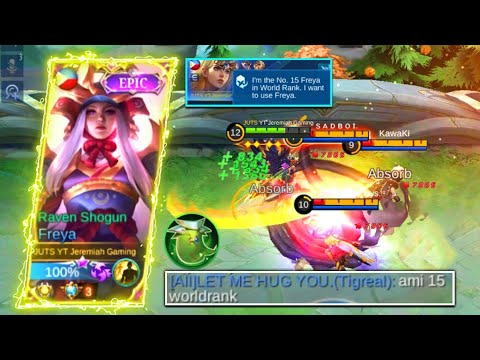 TOP GLOBAL 15 FREYA | ORACLE ITEM IS TOO OP BUILD | FREYA BEST BUILD 2021 | MUST WATCH | MLBB✓