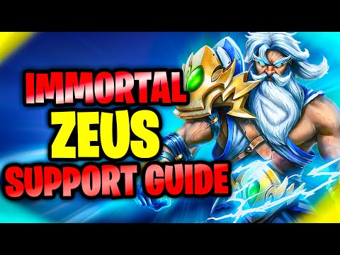 How To Play Zeus Support Like an IMMORTAL - Dota 2 Zeus Support Guide