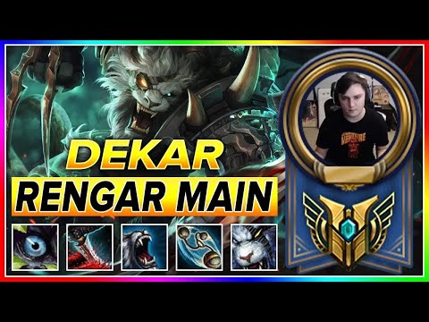 Dekar Rengar Montage - Best Rengar in the world|| Master LOL