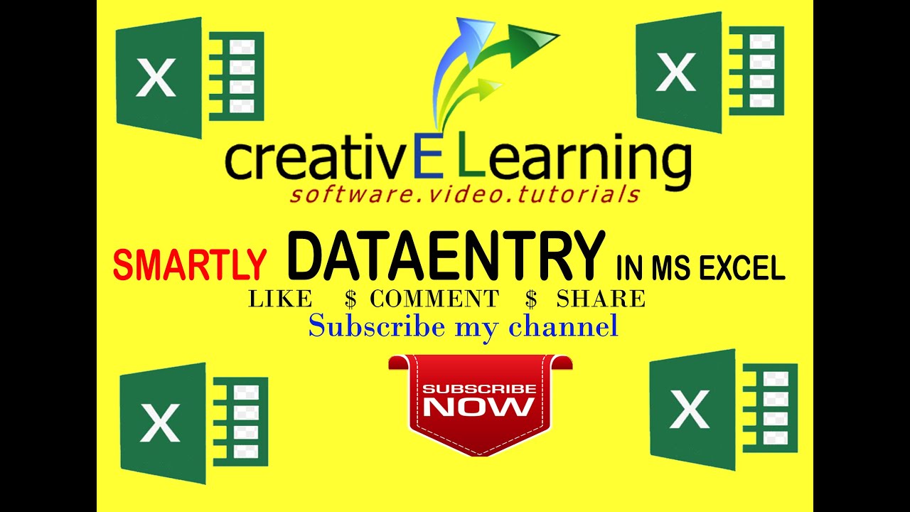 How to Create a Data Entry Form in Excel |