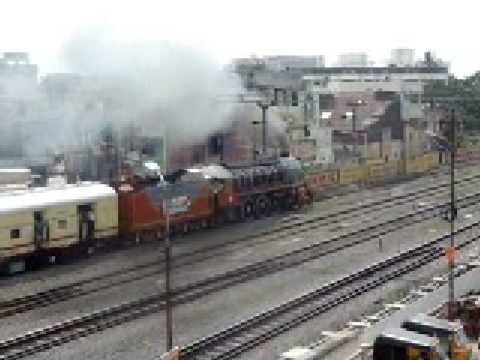 WP #7200 Steam Loco run in Chennai suburban section.
