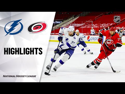 Lightning @ Hurricanes 2/22/21 | NHL Highlights