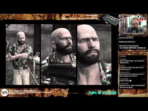 Max Payne 3 Part 5 (Hitbox.tv) - NRGeek Stream #34