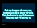 Trey Songz - Doorbell [Lyrics on Screen] M'Fox
