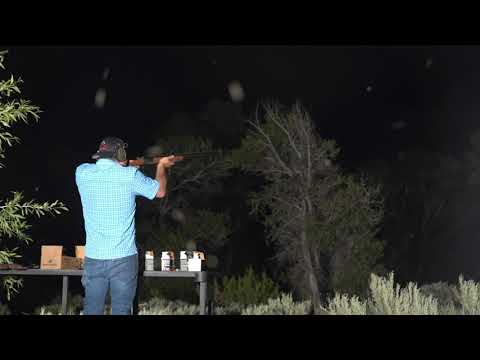 Night Sporting Clays Shoot Under C-MOR Energy Services™ PATENTED CROWN LIGHT ™ System