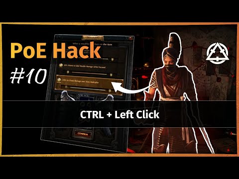 PoE - The Best QoL Feature in PoE? (Direct Access to NPC Windows) [#PoEHack #10]