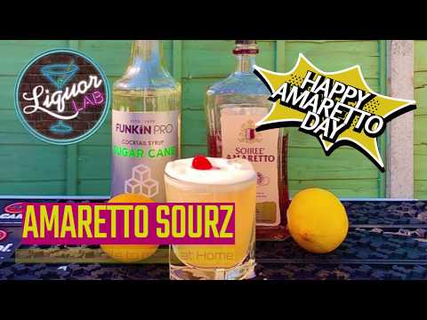 Easy Cocktails at Home: Amaretto Sourz