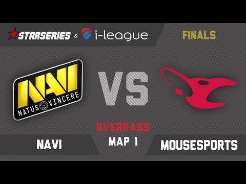 Navi vs Mousesports - Overpass Map 1 - 1080p60 - GRANDFINALS StarLadder StarSeries i-League Season 4