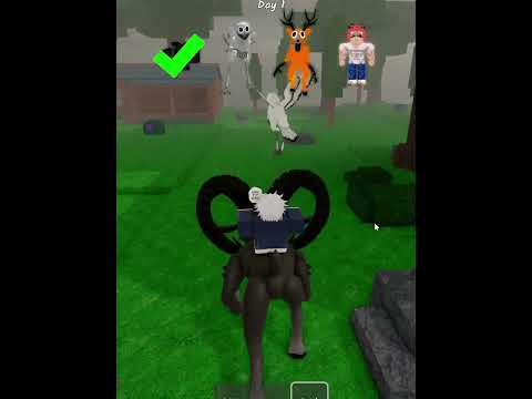 Bro tamed the Ram 💀 #roblox #99nightsintheforest #99nights #funny