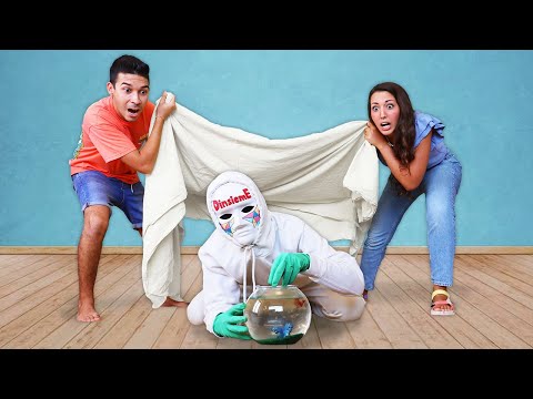 ABBIAMO CATTURATO IL DOTTOR TIMOTI CHE È ENTRATO IN CASA NOSTRA DI NASCOSTO PER FARE UN ESPERIMENTO!