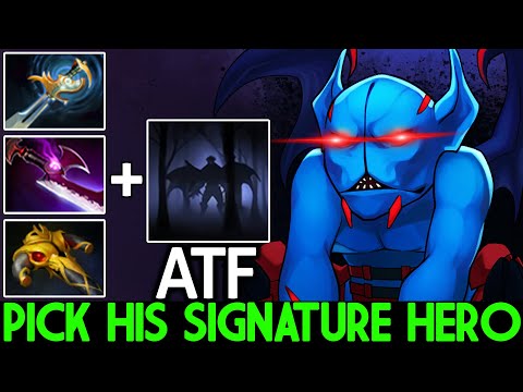 ATF [Night Stalker] Pick His Signature Hero 100% Destroy Pub Game Dota 2
