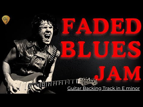 Faded Blues Guitar Jam Track in C Minor  | Gary Moore Style Guitar Backing Track