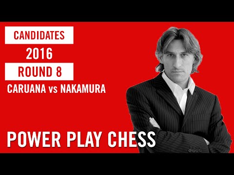 Candidates Moscow 2016 Round 8 Caruana vs Nakamura
