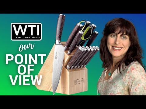 PAUDIN Kitchen Knife Sets - WTI product video review
