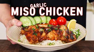 Got Miso? Try This 15-Minute Miso Garlic Chicken Rice That Will Change Your LIFE!