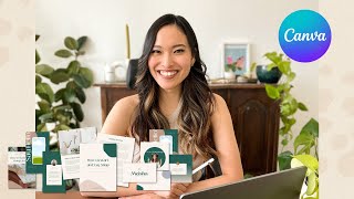 Launch your Creative Business using Canva | NEW SkillShare Class trailer