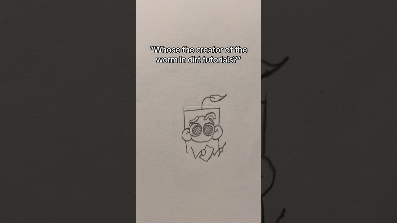 Worm in dirt tutorial