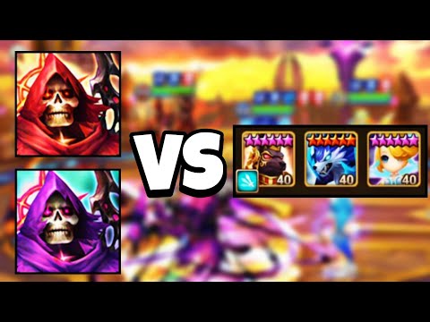 The Lich Kings SATH and THRAIN - Summoners War (INSANE)Siege Stream