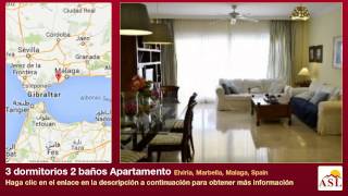 preview picture of video '3 dormitorios 2 baños Apartamento se Vende en Elviria, Marbella, Malaga, Spain'