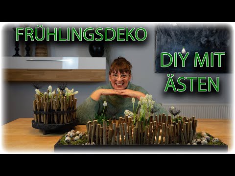 Mega EINFACH - mit wenig AUFWAND eine EFFEKTVOLLE  FRÜHLINGSDEKO