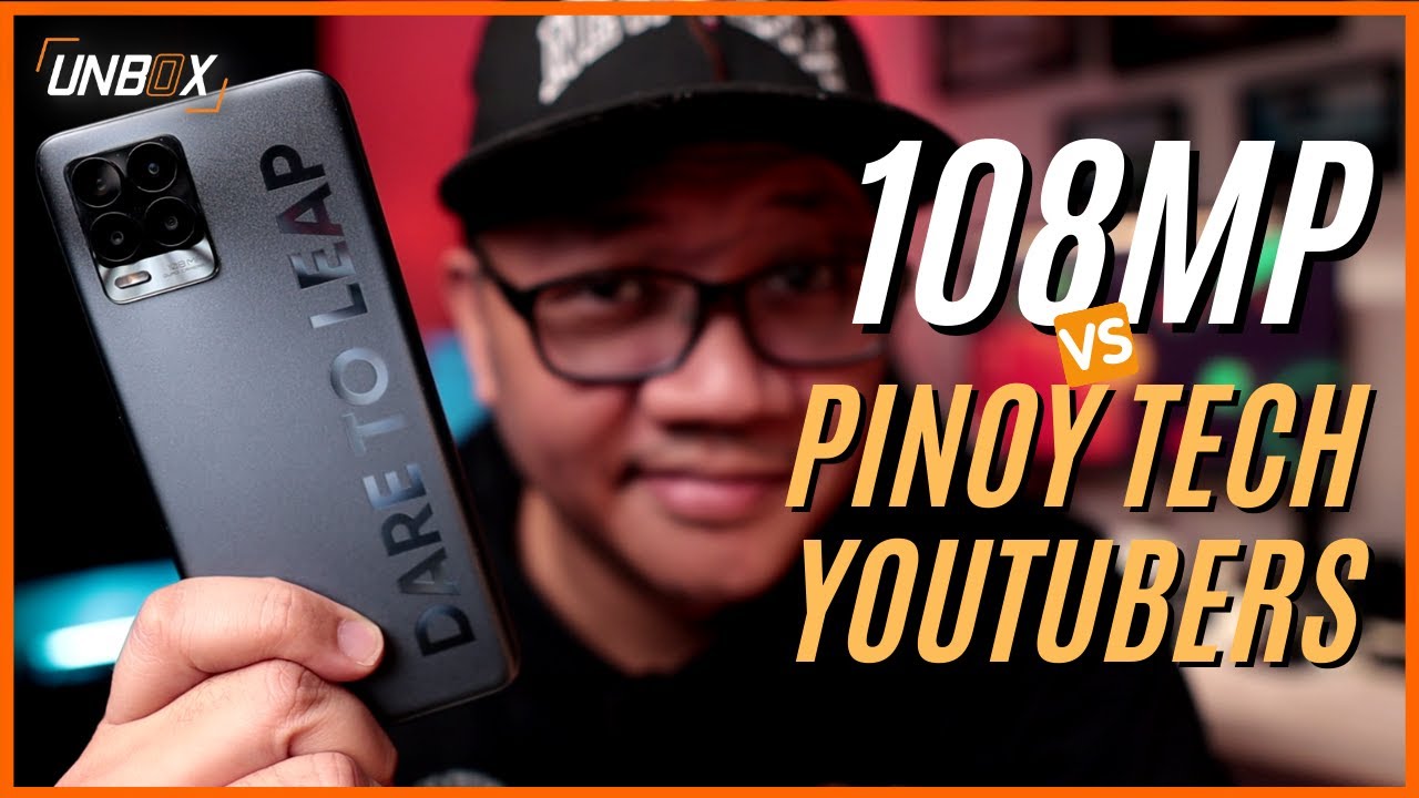 64MP vs 108MP PINOY Tech YouTuber Challenge! realme 8 Pro