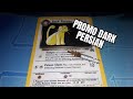 Dark Persian Promo Pokémon Card