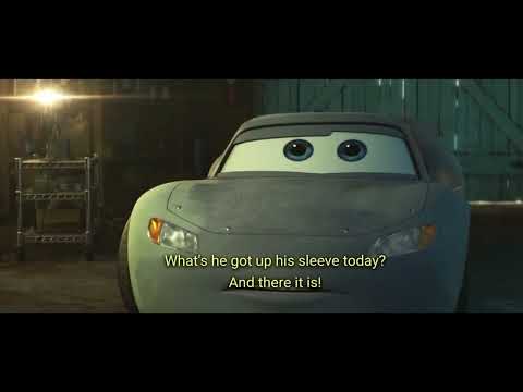 Cars 3 (2017) Doc Hudson Hornet Crash [HD]