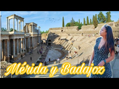 QUÉ VER en  MERIDA Y BADAJOZ 🕍  / CIUDADES DE EXTREMADURA 🇪🇸